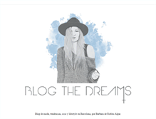 Tablet Screenshot of blogthedreams.com